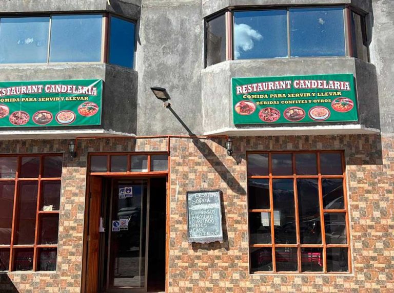 Restaurante Candelaria, Colchane.