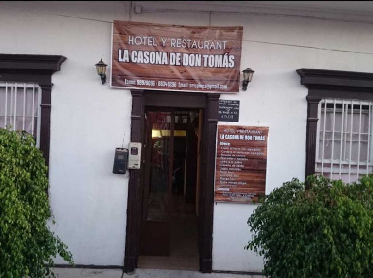 Restaurante La Casona de don Tomás, Pica.
