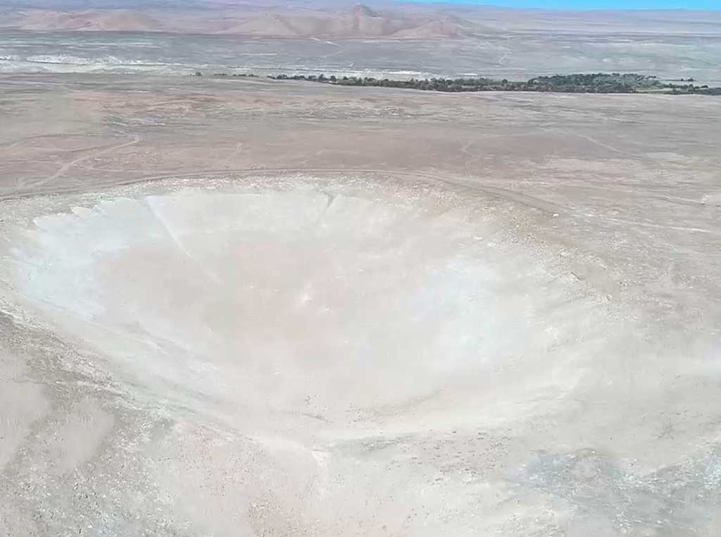 Valle De Los Meteoritos, María Elena.